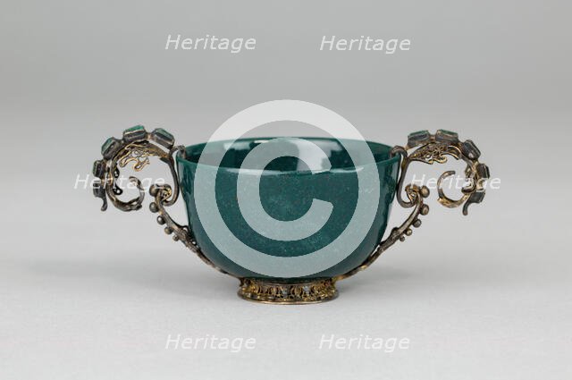 Bowl, Europe, Mounts: 17th century. Creator: Unknown.