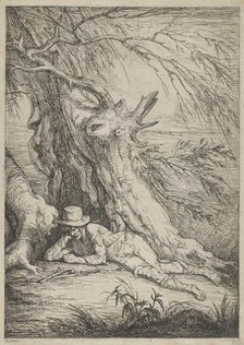 Bandit Beneath a Tree, 1795-1801. Creator: Raphael Lamar West.