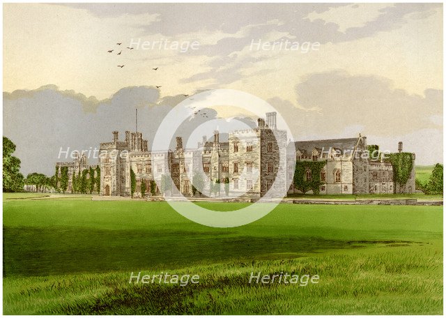 Penshurst Castle, Kent, Lord de L'Isle and Dudley, c1880. Artist: Unknown
