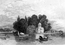 The Island, Henley-on-Thames, Oxfordshire, 1830. Artist: Unknown