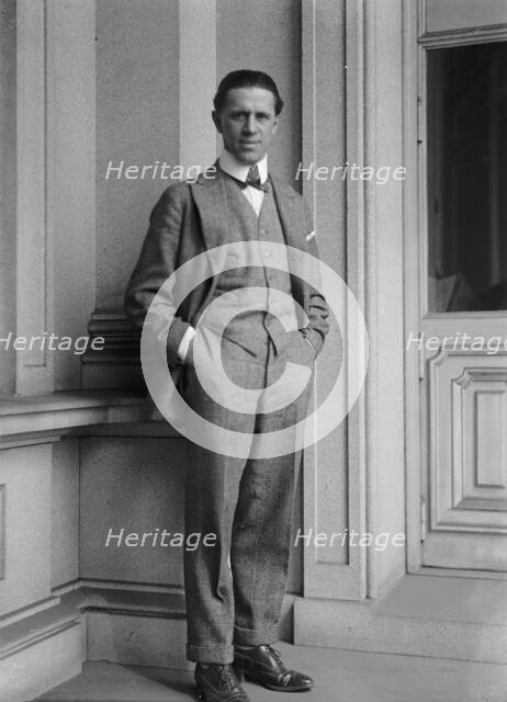 George Creel, Chairman, Committee On Public Information, 1917.  Creator: Harris & Ewing.