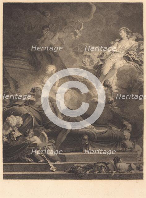 Le Songe d'Amour (Love's Dream), 1785. Creator: Nicolas-Francois Regnault.