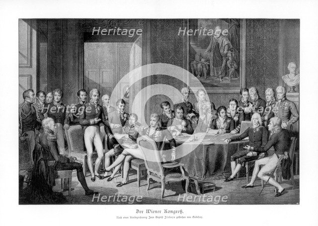 The Congress of Vienna, 1814-1815 (1900). Artist: Unknown