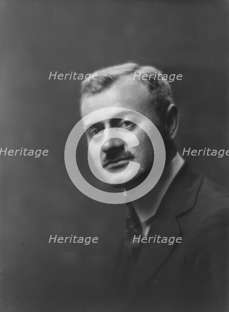 Marquarht, D., Dr., portrait photograph, 1917 Aug. 29. Creator: Arnold Genthe.