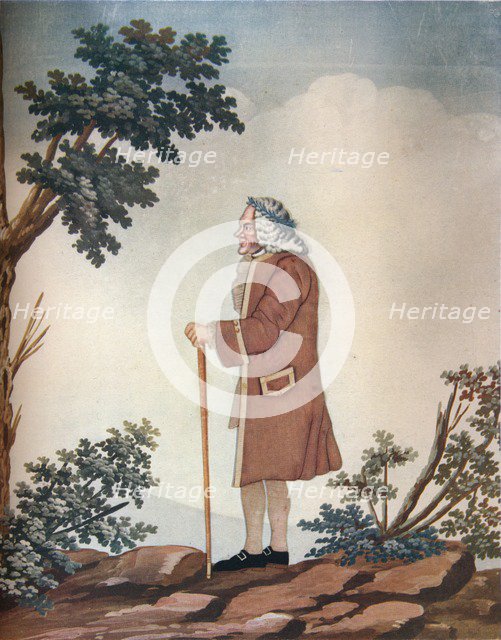 'Portrait of Voltaire', c18th century. Artist: Johann Huber.