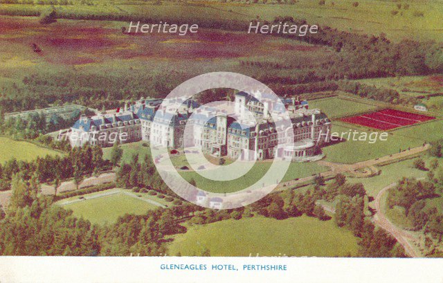 'Gleneagles Hotel, Perthshire', c1930. Artist: Unknown.