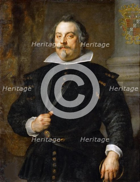 Francisco de Moncada, Marqués de Aytona , ca 1634. Creator: Dyck, Sir Anthony van (1599-1641).