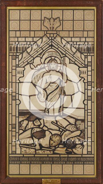 The Resurrection, 1861-2. Creator: Sir Edward Coley Burne-Jones.
