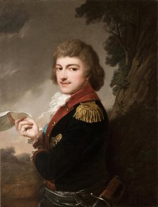 Portrait of the composer Michael Kleophas Oginski (1765-1833), 1793. Creator: Grassi, Józef (1757-1838).