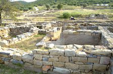 A fortified settlement in Mesembria, Greece. Artist: Samuel Magal