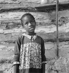 Grandchild of Zollie Lyons, tobacco sharecropper, Wake County, North Carolina, 1939. Creator: Dorothea Lange.