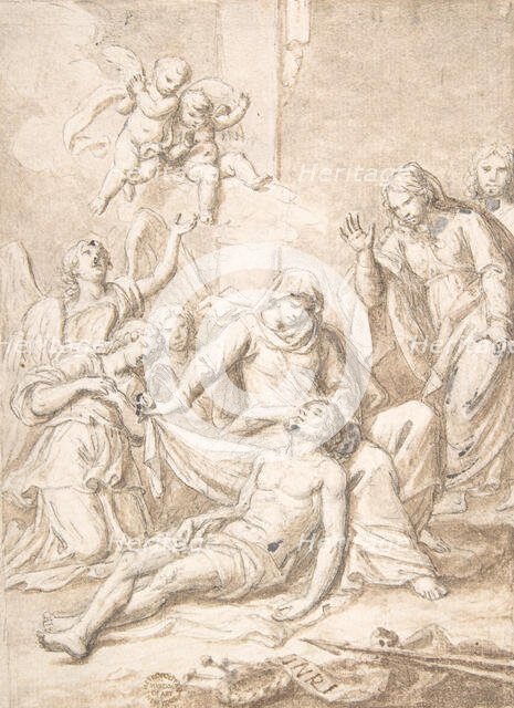Pietà, 17th century. Creator: Anon.