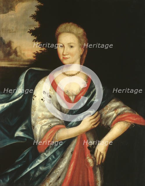 Portrait of a Lady, ca. 1710. Creator: Gerrit Duyckinck.