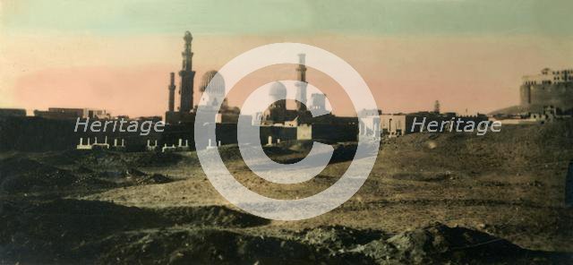 'Cairo: The Tombs of the Mamelouks', c1918-c1939. Creator: Unknown.