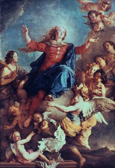 'The Assumption of the Virgin', 17th/early 18th century. Artist: Charles de la Fosse