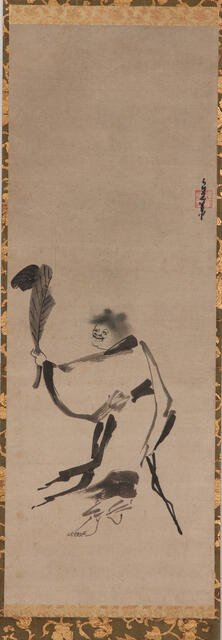 The Taoist Immortal Shih-te, Muromachi period, late 15th-early 16th. Creator: Unknown.