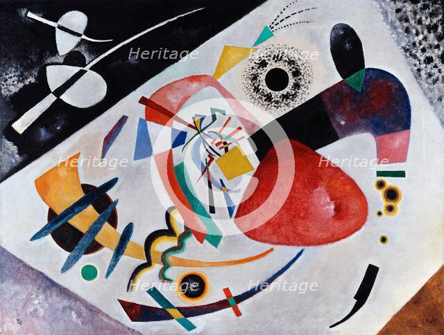 Red Spot II , 1921. Creator: Kandinsky, Wassily Vasilyevich (1866-1944).