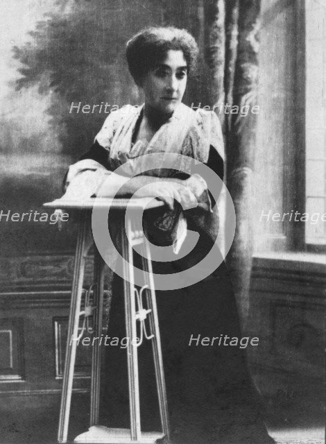 'Madame De Peyrebrune. ', c1893. Artist: Unknown.