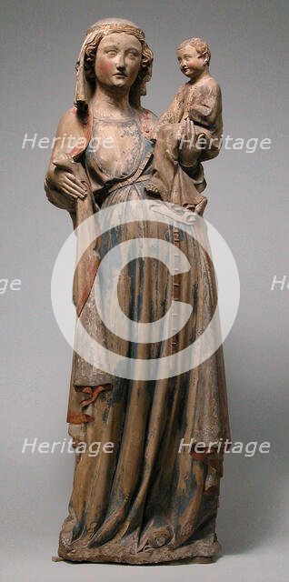 Virgin and Child, French, first quarter 14th century. Creator: Unknown.