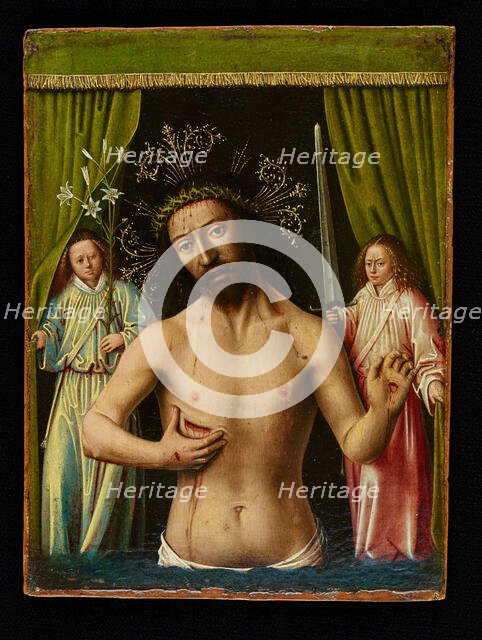 Christ as the Man of Sorrows, 1450. Creator: Petrus Christus.