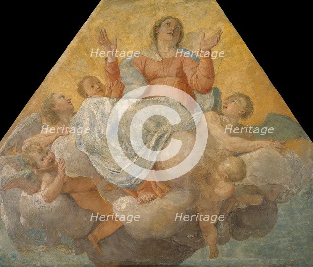 The Assumption of the Virgin, 1604-1607. Artist: Carracci, Annibale (1560-1609)