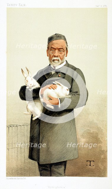 Louis Pasteur, French chemist and founder of modern bacteriology, 1887. Artist: Unknown