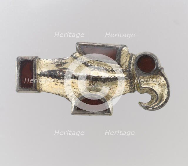 Bird-Shaped Brooch, Frankish, 500-600. Creator: Unknown.