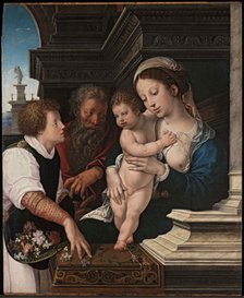 The Holy Family, ca 1521. Creator: Orley, Bernaert, van (1488-1541).