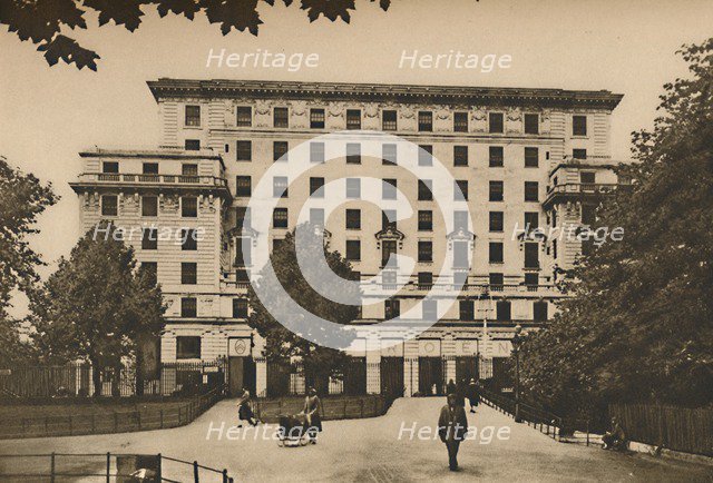 'Mountain Mass of Masonry on the West End's Most Valuable Site', c1935. Creator: Joel.