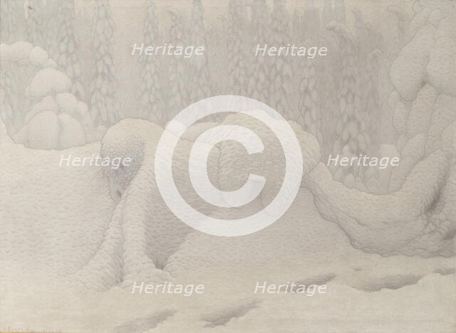 Dovrefjell, 1904. Creator: Fjaestad; Gustaf (1868-1948).