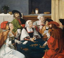 The Card Players, probably c. 1550/1599. Creator: Anon.