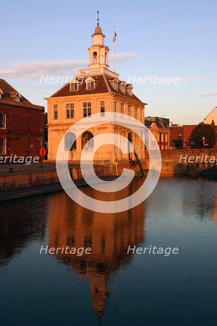 Custom House at dusk, Purfleet, Kings Lynn, Norfolk.