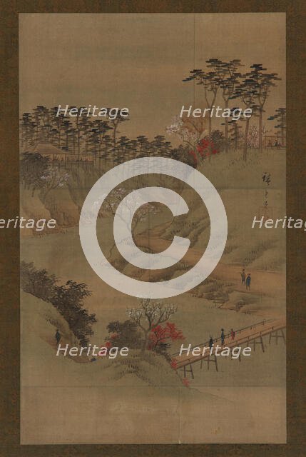 Summer landscape, mid 19th century. Creator: Utagawa Hiroshige II.