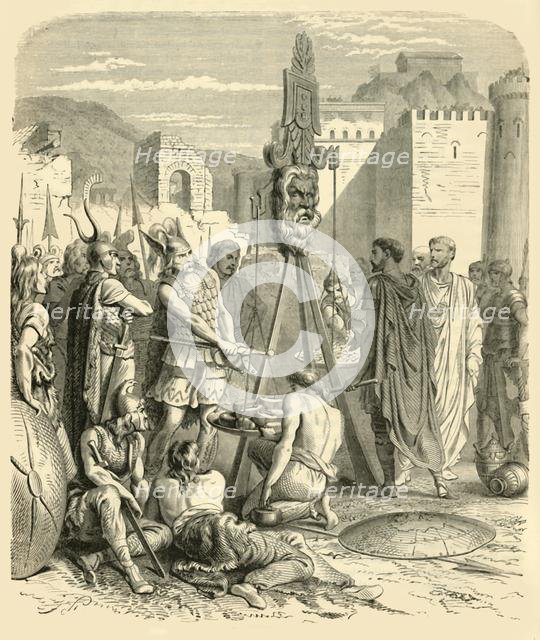 'Brennus at Rome', 1890.   Creator: Unknown.