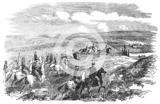 The Siege of Sebastopol - General Canrobert and Escort, 1854. Creator: Unknown.