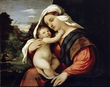 'Virgin and Child', 1515-1516.  Artist: Jacopo Palma il Vecchio