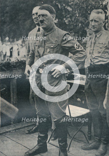 'Portrait of Adolf Hitler', c1934. Artist: Unknown.