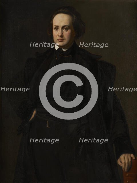 Victor Hugo, 1839. Creator: Louis Candide Boulanger.