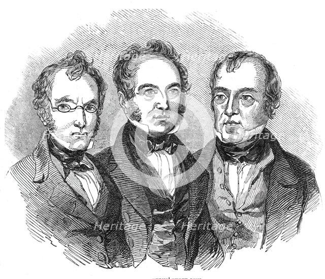 Burns' three sons, 1844. Creator: Unknown.