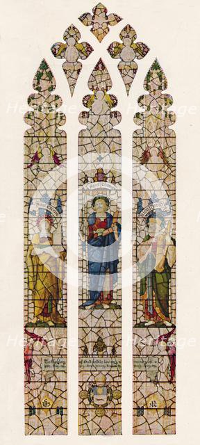 Stained glass window. Creator: Unknown.