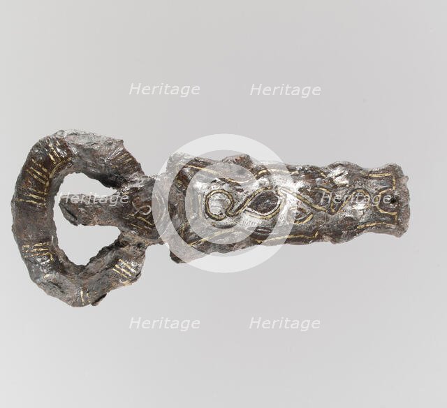 Belt Buckle, Frankish, 7th century. Creator: Unknown.