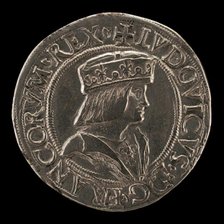 Louis XII, 1462-1515, King of France 1498, as Duke of Milan 1500-1513 [obverse], 16th century. Creator: Unknown.