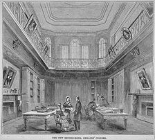 Interior view of the New Record Room at the College of Arms, City of London, 1850.       Artist: Anon