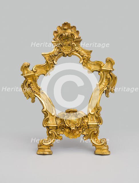 Carte Gloria Frame, Italy, 1765/66. Creator: Leandro Gagliardi.