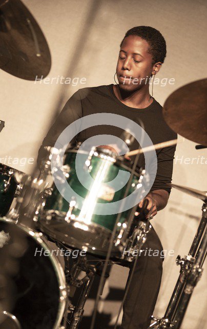 Moses Boyd, 2018. Artist: Alan John Ainsworth.