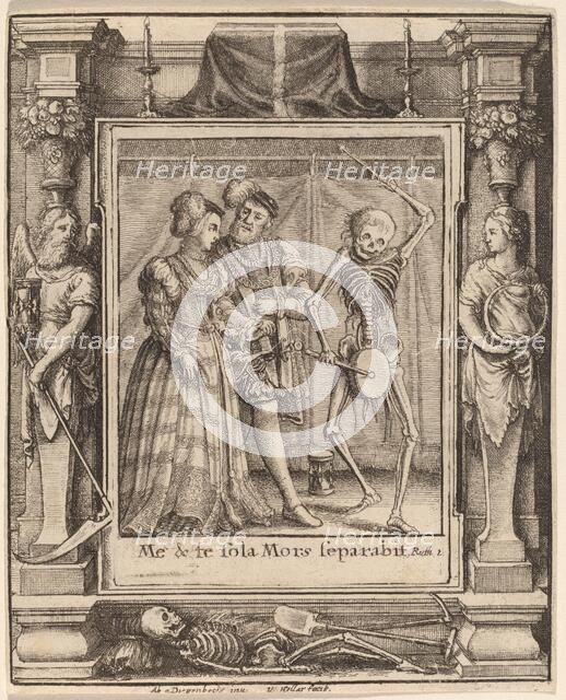 Bridal Pair, 1651. Creator: Wenceslaus Hollar.