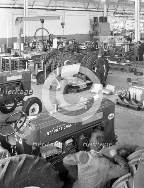 International Harvester tractor factory, Doncaster, South Yorkshire, 1966. Artist: Michael Walters