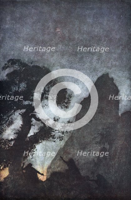 'The three Norns', 1924.  Artist: Arthur Rackham