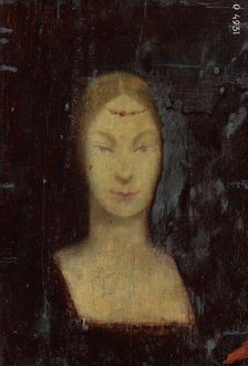 Head of a woman, c1900. Creator: Ladislav Mednyanszky.