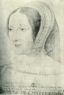Françoise de Foix, Comtesse de Châteaubriant, early 16th century, (1907).  Creator: Unknown.